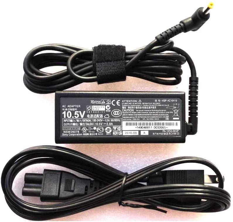 Replacement 10.5V 3.8A 40W Charger Sony VAIO Duo 11 10 Ultrabook