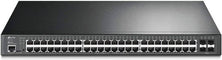 tp-link-52-port-gigabit-l2-managed-poe-switch-384w-power-budget-48x-rj45-ports-4-x-sfp-slots-poe-auto-recovery-omada-sdn-integrated-ipv6-static-routing-black-tl-sg3452p