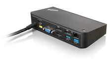 Lenovo ThinkPad OneLink+ Dock, Port Replicator, Up to 4K Video Output, Gigabit Ethernet 10/100/1000, 90 Watt, Black | 40A40090UK
