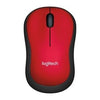 Logitech Wireless Mouse M185 - Red - eBuy KSA