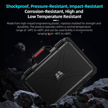For DJI Flip STARTRC Waterproof ABS Suitcase Storage Box, ForDJI Flip