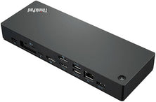 Lenovo ThinkPad Thunderbolt 4 Workstation Dock, Host with Thunderbolt 4, Supports a Single 8K@ 30Hz Display, Up to 230W Power Delivery, HDMI 2.1 / DP 1.4, USB-A / USB-C, Black | 40B00300US