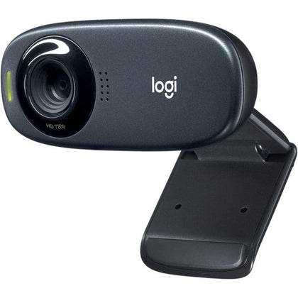 Logitech C310 Hd Webcam, Hd 720P/30Fps, Widescreen HD Video Calling, Hd Light Correction, Noise-Reducing Mic, For Skype, Facetime, Hangouts, Webex, Pc/Mac/Laptop/Macbook/Tablet - Black