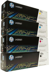 Hp 131a Laserjet Toner Cartridge, Multicolor [131a-cmyk] - eBuy KSA