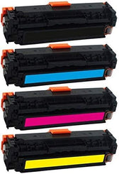 COMPATIBLE TONER 128A FULL SET - CE320A/CE321A/CE322A/CE323A - eBuy KSA