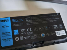 11.1V 97wh Original FV993 FJJ4W PG6RC R7PND OTN1K5 Laptop Battery compatible with DELL Precision M6600 M6700 M6800 M4800 M4600 M4700 - eBuy KSA